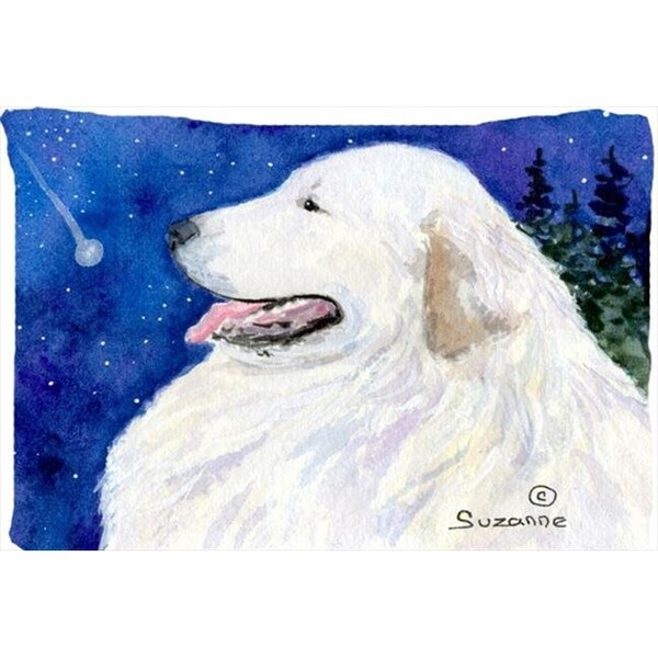 Carolines Treasures Carolines Treasures SS8774PILLOWCASE 20.5 x 30 in. Great Pyrenees Moisture Wicking Fabric Standard Pillowcase SS8774PILLOWCASE - main